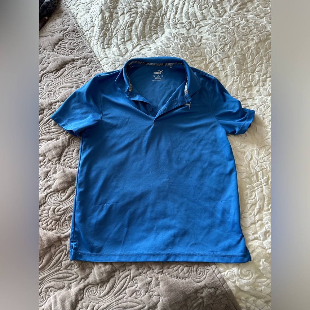 Youth Puma Golf shirt Size Youth Large 11-12 year old
